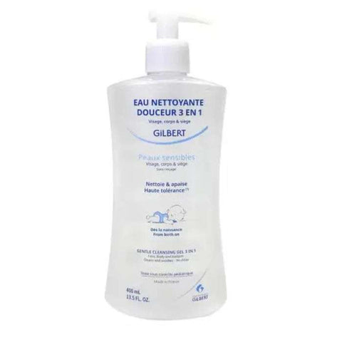 Eau Nettoyante Douceur 3 en 1 Bebe 400ml - GILBERT