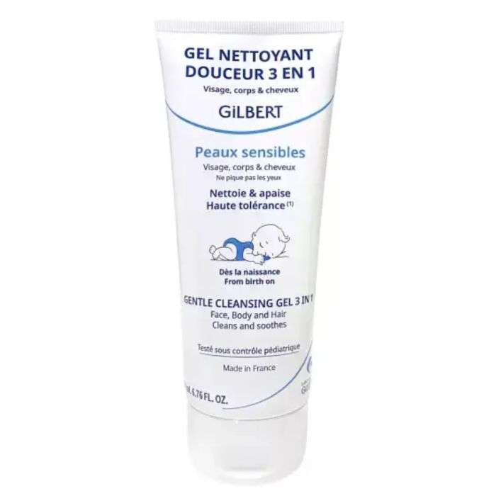 Gel Nettoyant Douceur 3 en 1 200 ML - GILBERT