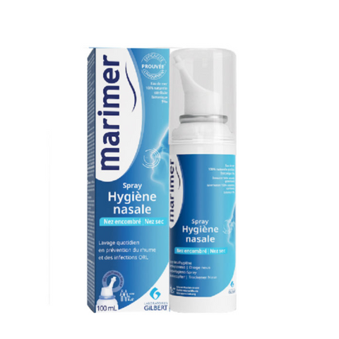 Marimer Spray Isotonique Hygiene Nasale Quotidienne Adulte 100 ML - GILBERT