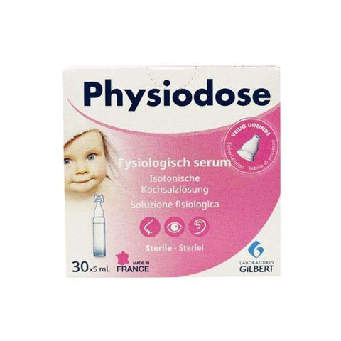 Physiodose Serum Physiologique Saline Solution 30*5 ML - GILBERT