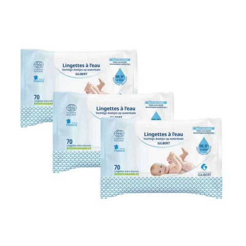 Lingette A L'eau Pack de 3 - GILBERT