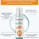 Ecran Solaire Invisible Spf50+ Anti Taches 50 ML - GLEAMY