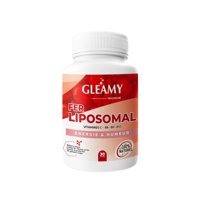 Fer Liposomal Energie et Humeur 30 Gelules - GLEAMY
