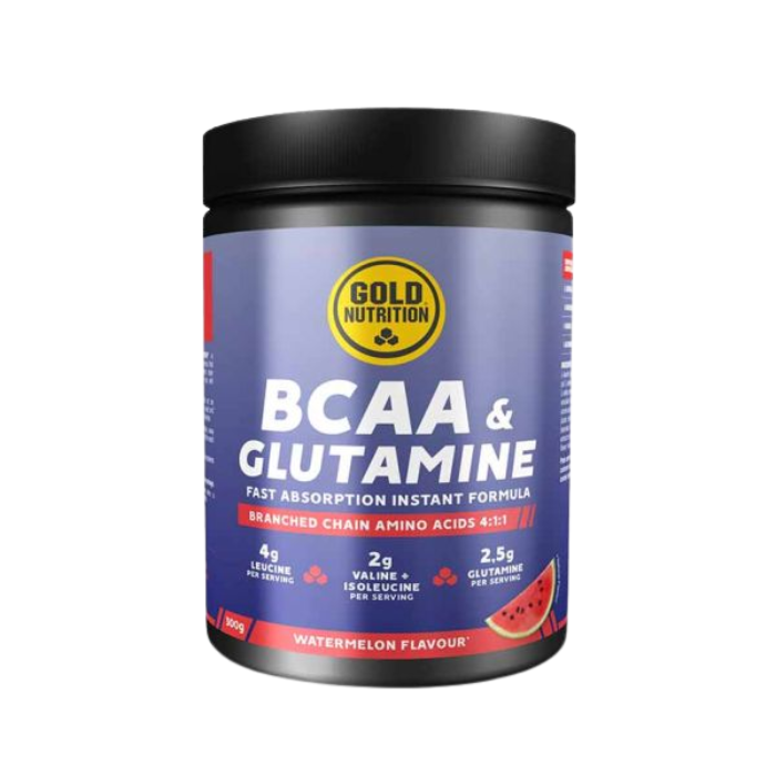 Bcaa et Glutamine California Watermelon Flavour 300 G - GOLD NUTRITION