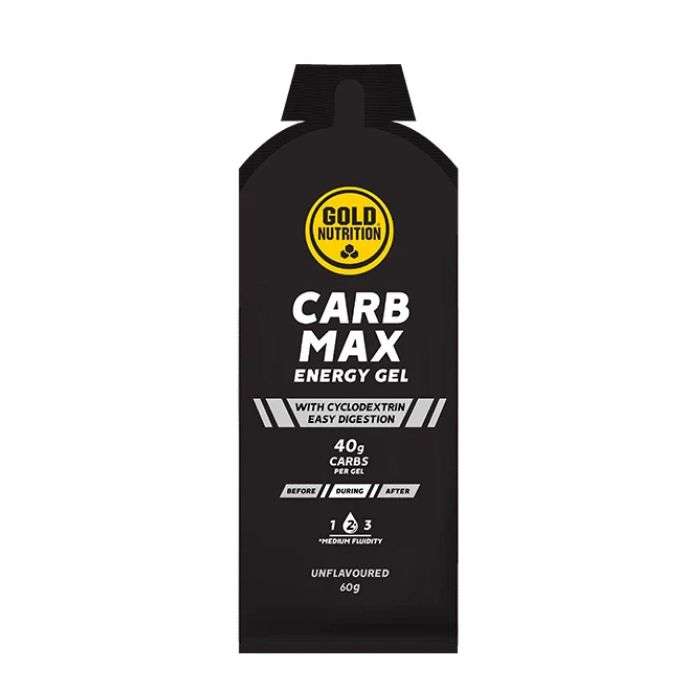 Carb Max Energy Gel sans Saveur 60 G - GOLD NUTRITION