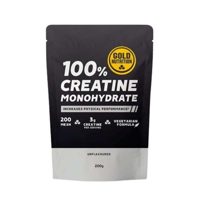 Creatine Monohydrate sans Saveur 200 G - GOLD NUTRITION