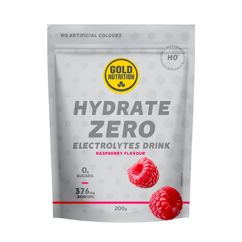 Ho Hydrate Zero Electrolytes Drink Raspberry Flavour 200 G - GOLD NUTRITION