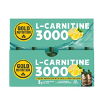 L-Carnitine 3000 California Lemon Flavour 20 Unidoses - GOLD NUTRITION
