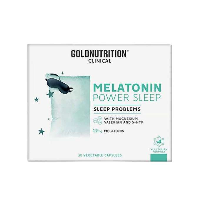 Melatonin Power Sleep 30 Capsules - GOLD NUTRITION