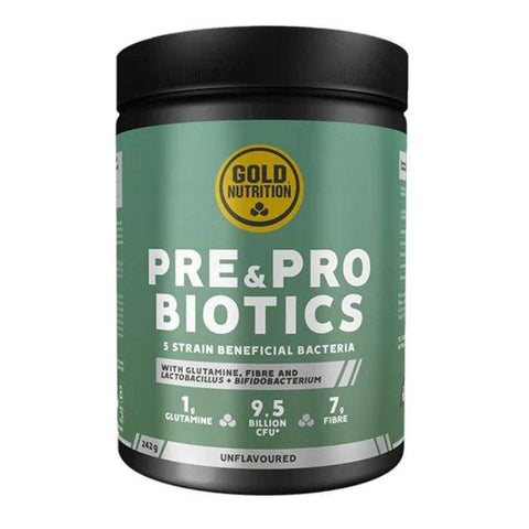 Pre and Pro Biotics Unflavored 242 G - GOLD NUTRITION
