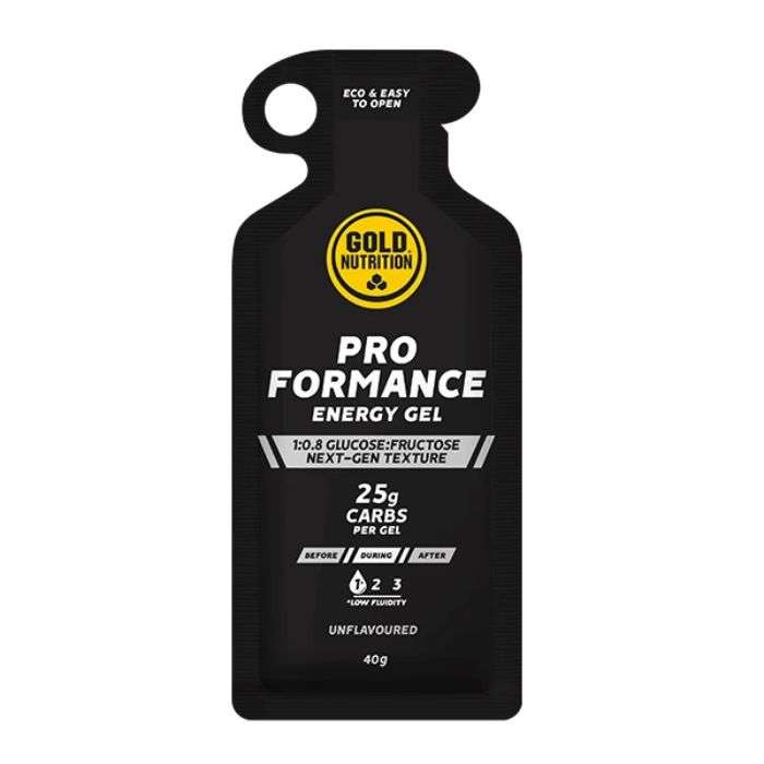 Pro Formance Energy Gel 25 G Carbs Unflavored 40 G - GOLD NUTRITION