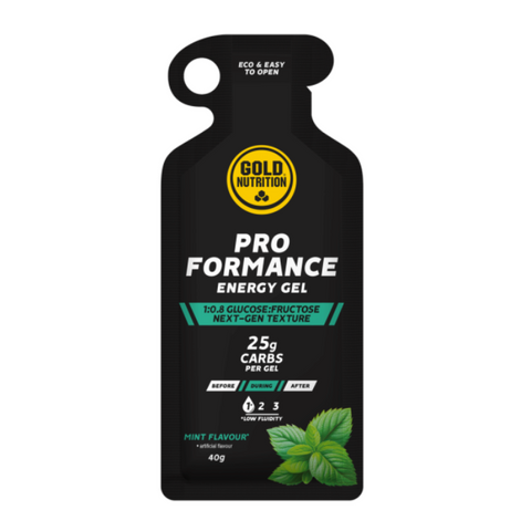 Pro Formance Energy Gel Mint Flavour 25G - GOLD NUTRITION