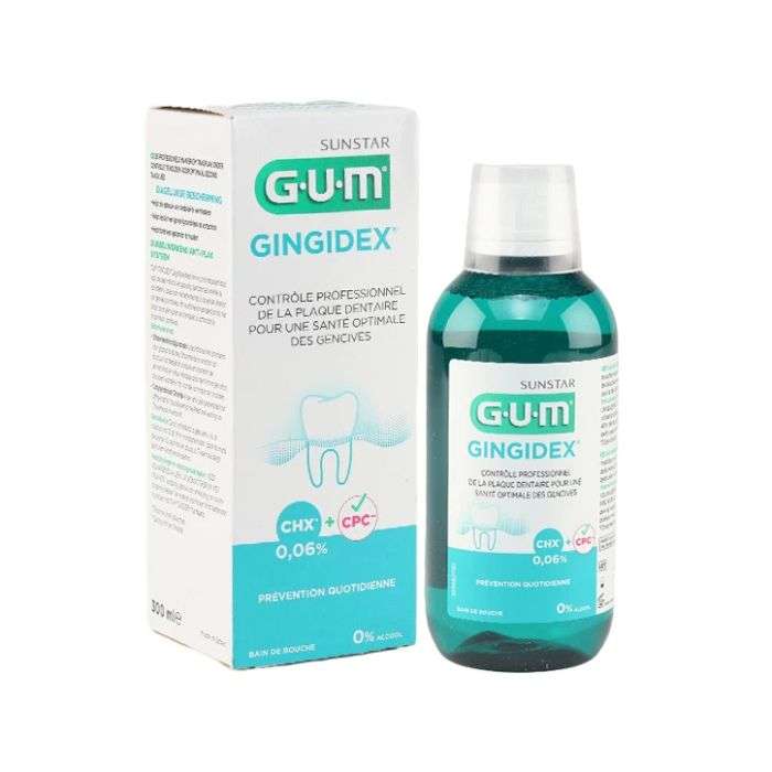 Bain de Bouche Gingidex 0.06 Chx 300 ML - GUM