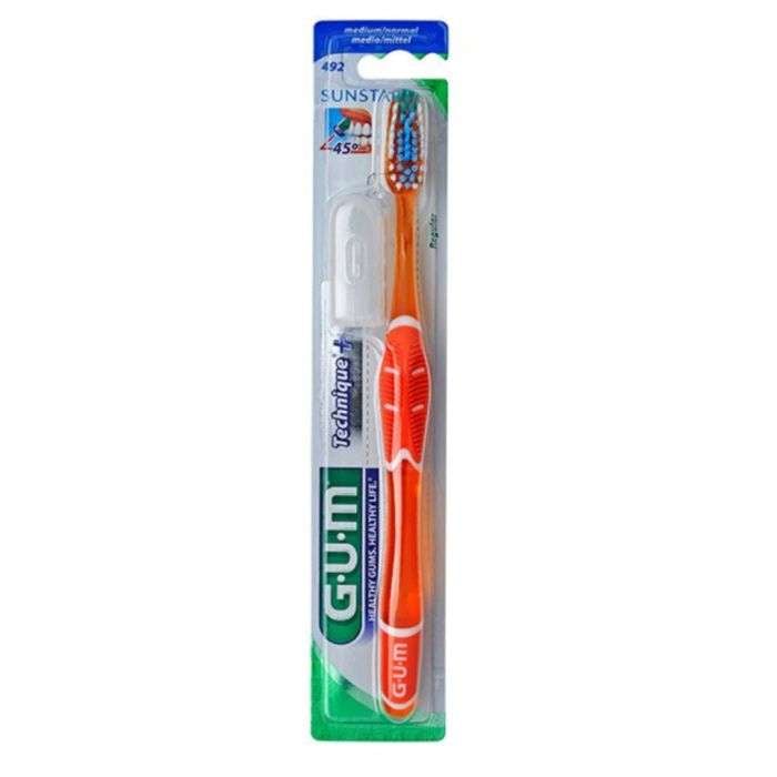 Brosse A Dents Technique Medium Normal Ref 492 - GUM
