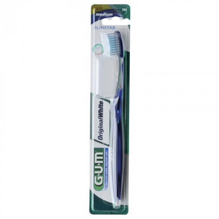 Brosse A Dents Original White Medium Compacte Ref 563 - GUM