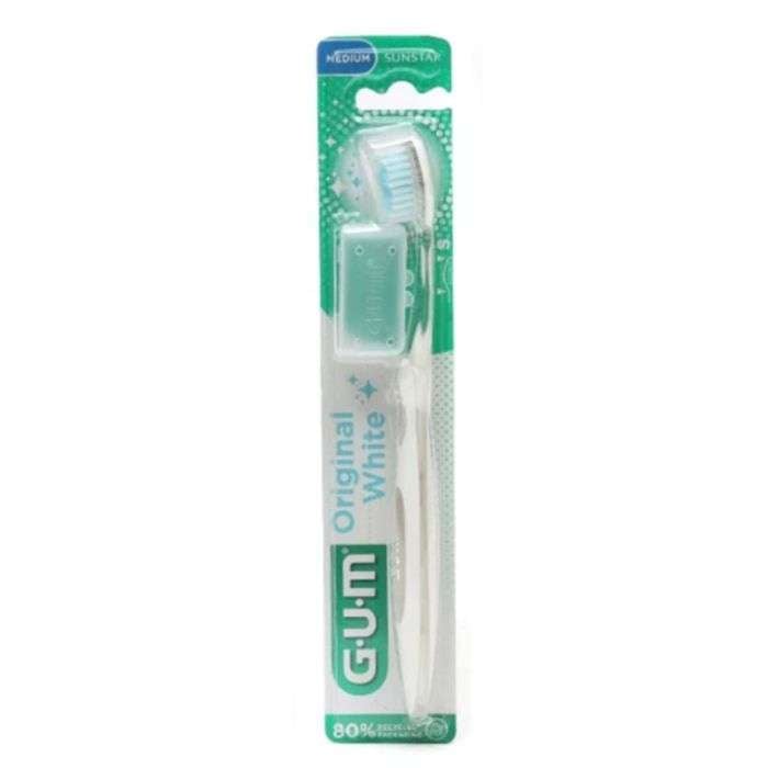 Brosse A Dents Original White Medium Compacte Ref 563 - GUM