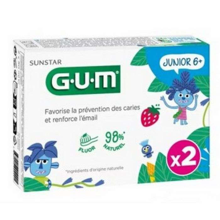 Junior 6+ Pack 2 Dentifrices - GUM