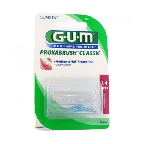 Recharge Brosettes Extra Fines par 8 Unites 1.4 Mm Ref 612 - GUM