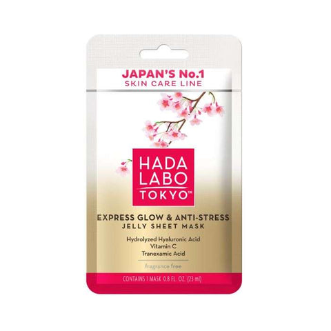 Express Glow and Anti-Stress Jelly Sheet Mask 20ML - HADA LABO