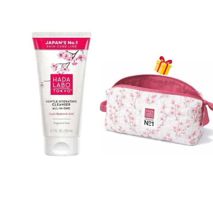 Offre Gentle Hydrating Cleanser All In One 150ML + Trousse Offerte - HADA LABO