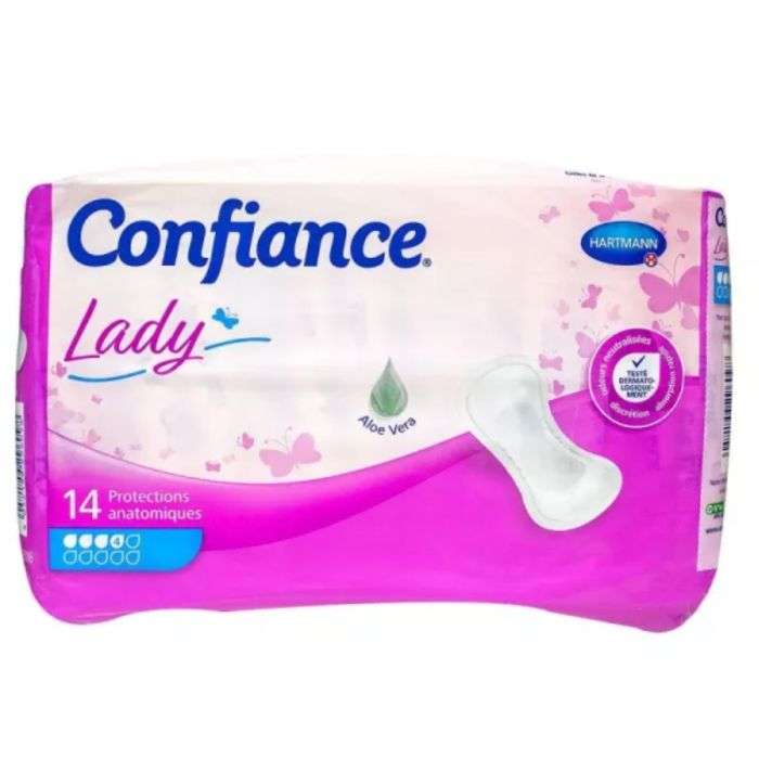 Confiance Lady Absorption 4 Protections Anatomiques 14 Unites - HARTMANN