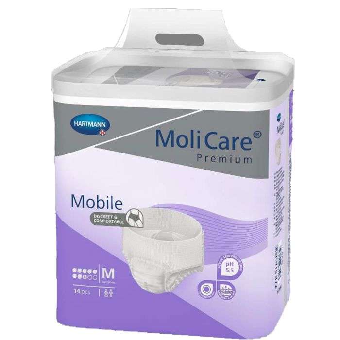 Molicare Premium Mobile Slip Absorbant Nuit 14 Pieces - HARTMANN
