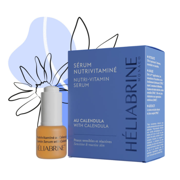 Serum Nutrivitame au Calendula Peau Sensible et Reactive 15ML - HELIABRINE