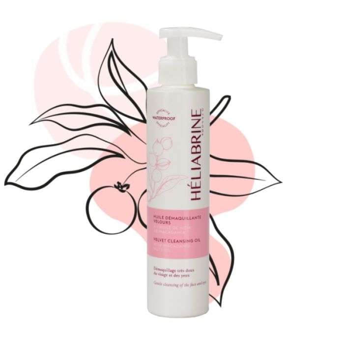 Velvet Huile Demaquillante Velours Tous Types de Peaux 150 ML - HELIABRINE