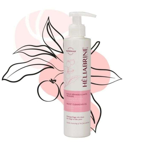 Velvet Huile Demaquillante Velours Tous Types de Peaux 150 ML - HELIABRINE