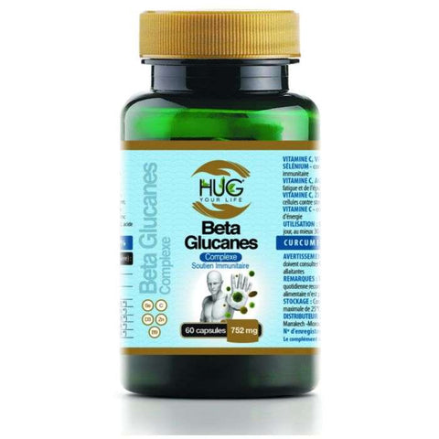 Beta Glucanes 60 Capsules - HUG