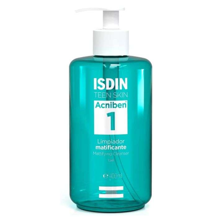 Acniben 1 Gel Nettoyant Matifiant 400 ML - ISDIN