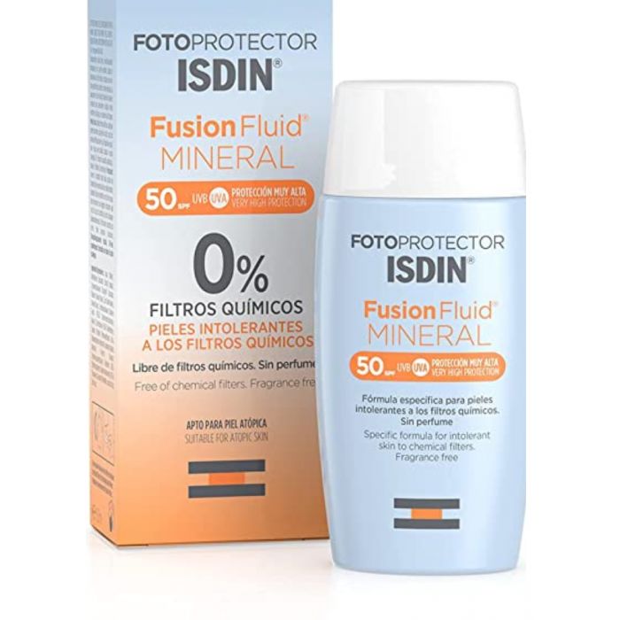 Fotoprotector Fusion Fluid Mineral 50 ML SPF 50 - ISDIN