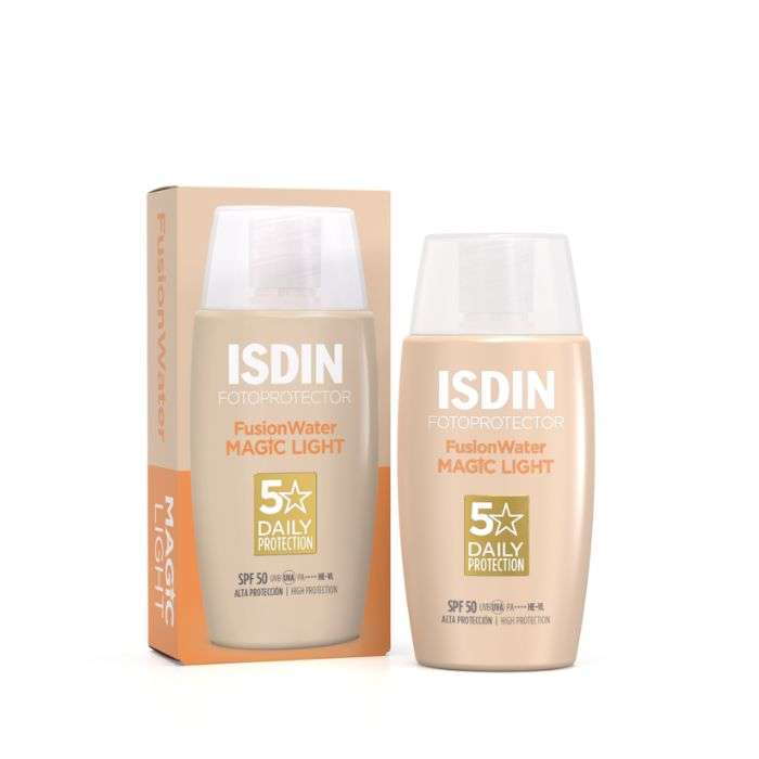 Fotoprotector Fusion Water Magic Light SPF50 50ML - ISDIN