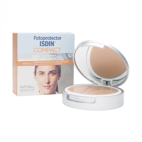 Fotoprotector Compact Bronze SPF 50+ 10 G - ISDIN