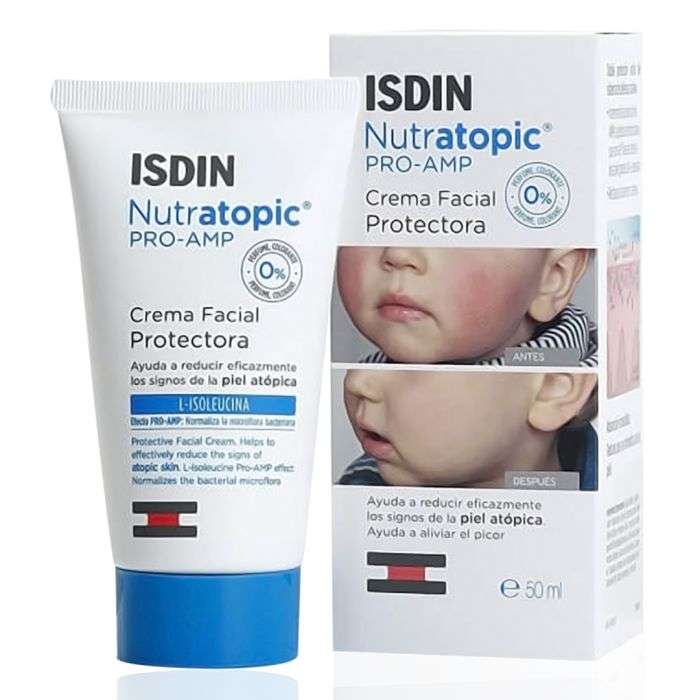 Nutratopic Pro Amp Creme Protectrice Visage 50 ML - ISDIN