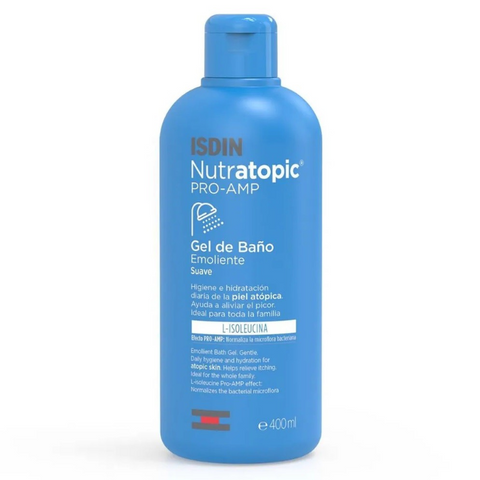 Nutratopic Pro Amp Gel de Bain Emollient Peaux 400 ML - ISDIN