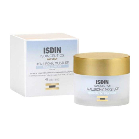 Isdinceutics Prevent Hyaluronic Moisture Creme Peau Normale A Seche 50 G - ISDIN