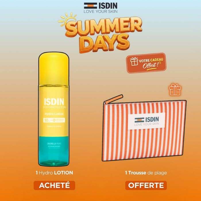 Offre Fotoprotector Hydro Lotion SPF 50+ 200 ML + Trousse Offerte - ISDIN