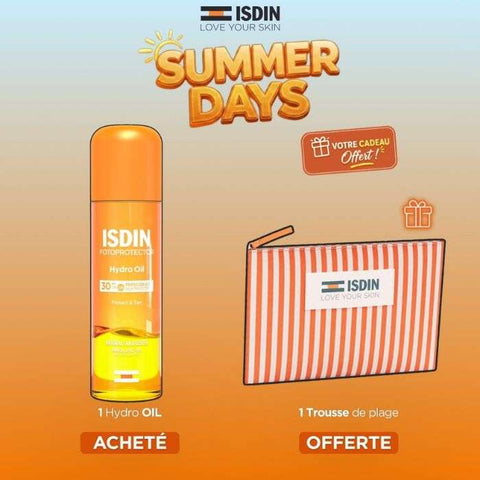 Offre Fotoprotector Hydro Oil SPF 30 200 ML + Trousse Offerte - ISDIN