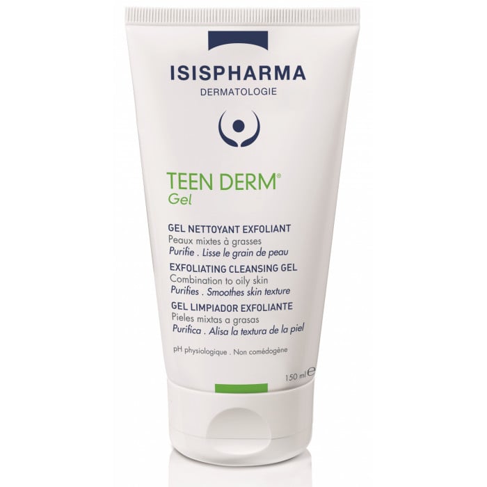 Teen Derm Gel Nettoyant Exfoliant 150 ML - ISISPHARMA