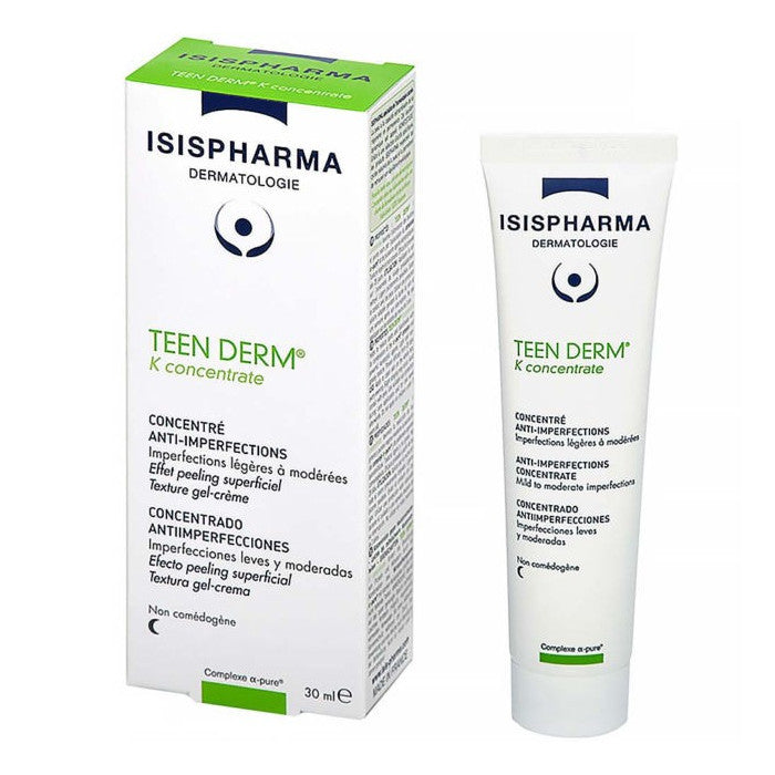 Teen Derm K Concentrate - Serum Nuit 30 ML - ISISPHARMA