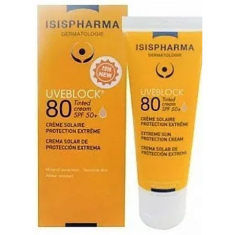 Uveblock 80 Creme Teintee - ISISPHARMA