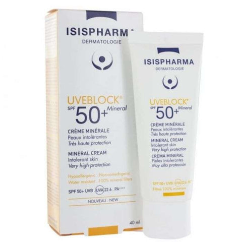 Uveblock Creme Minerale Invisible SPF 50+ - ISISPHARMA