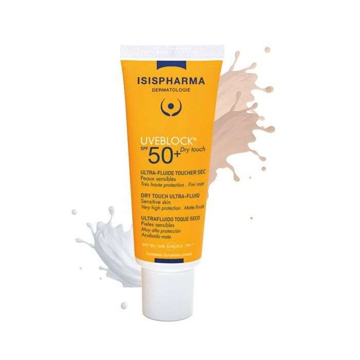 Uveblock Ultra Fluide SPF 50 Dry Touch Teinte Claire 40 ML - ISISPHARMA