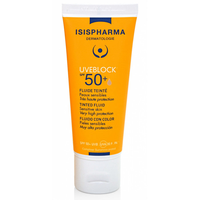 Uveblock Fluide Teinte SPF 50+ Claire 40 ML - ISISPHARMA