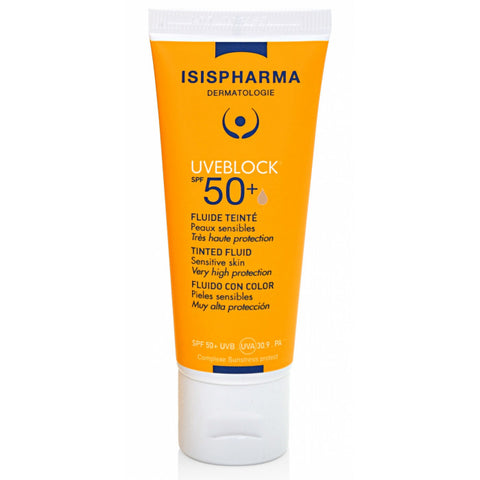 Uveblock Fluide Teinte SPF 50+ Claire 40 ML - ISISPHARMA