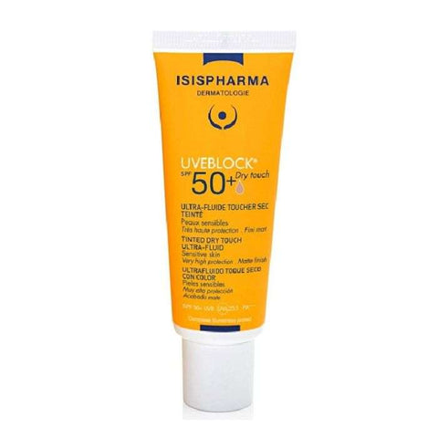 Uveblock SPF 50+ Ultra Fluide Toucher Sec Teinte Medium 40 ML - ISISPHARMA