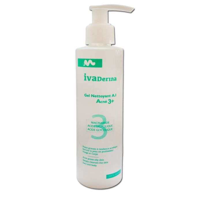 Gel Nettoyant Ai Acne 3+ 200 ML - IVADERMA