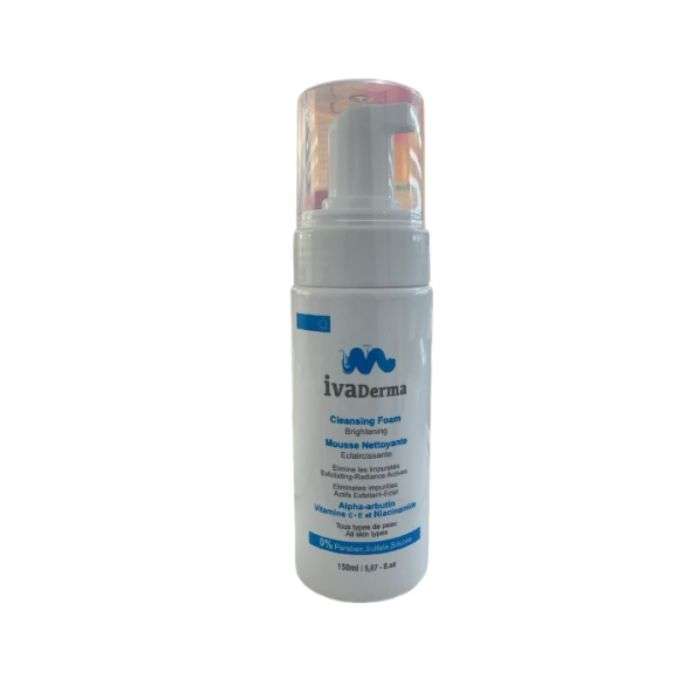 Mousse Nettoyante Eclaircissante 150 ML - IVADERMA