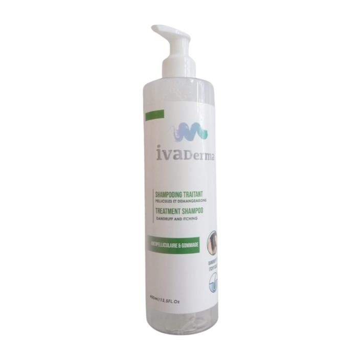 Shampooing Traitant Pellicules et Demangeaison 400 ML - IVADERMA